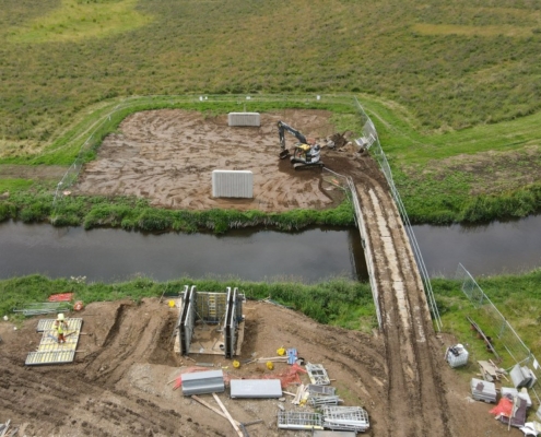 ACM work at Oldmeldrum Bridge