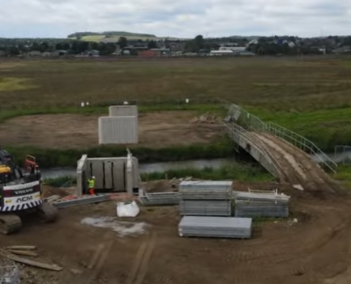 ACM work at Oldmeldrum Bridge