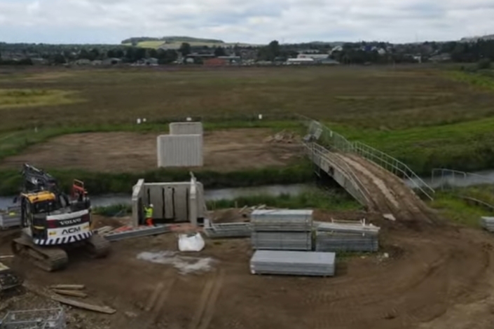 ACM work at Oldmeldrum Bridge