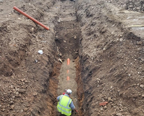 Utilities ACM on site